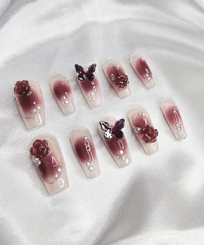 Butterfly Press-On Nails