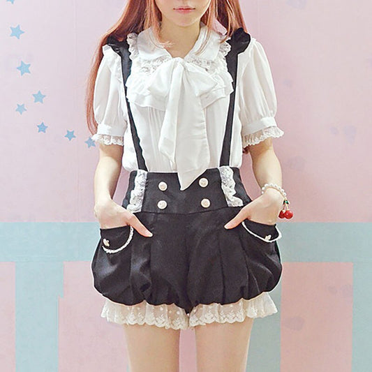 Suspender Bloomer Shorts