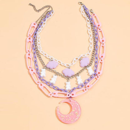 Candy Moon Decora Necklace