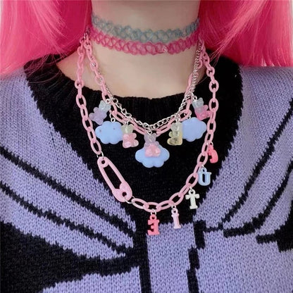 Candy Moon Decora Necklace