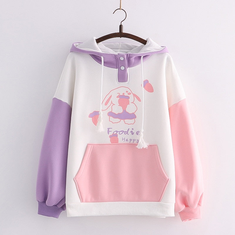 Foodie Bunny Hoodie