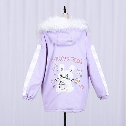 Sweet Bunny Cake Winter Coat