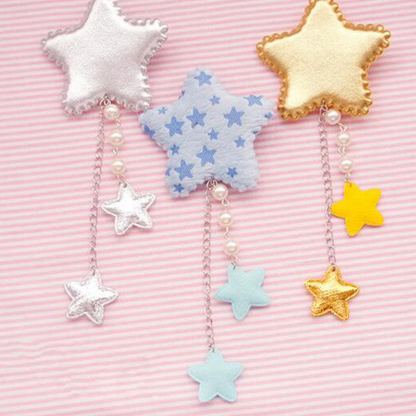 Starry Dangle Hair Clip