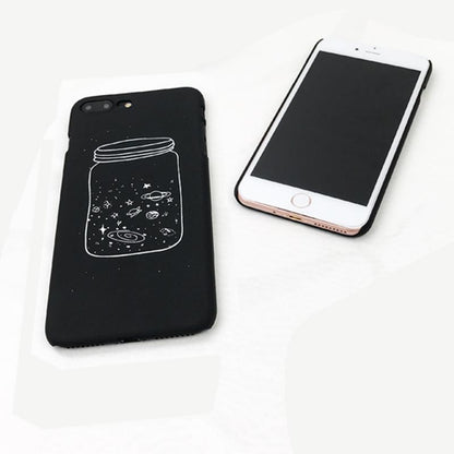 Black Space Phone Cases