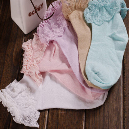 Ruffled Princess Socks