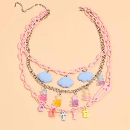 Candy Moon Decora Necklace