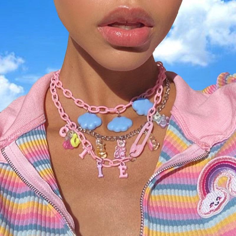 Candy Moon Decora Necklace