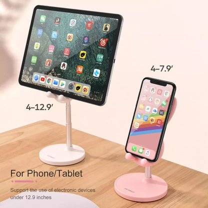 Pink Bunny Telescopic Phone Stand