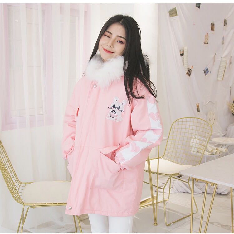 Sweet Bunny Cake Winter Coat