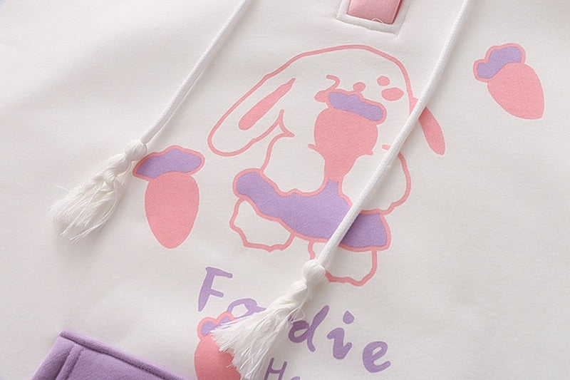 Foodie Bunny Hoodie