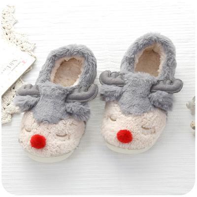 Pastel Reindeer Slippers