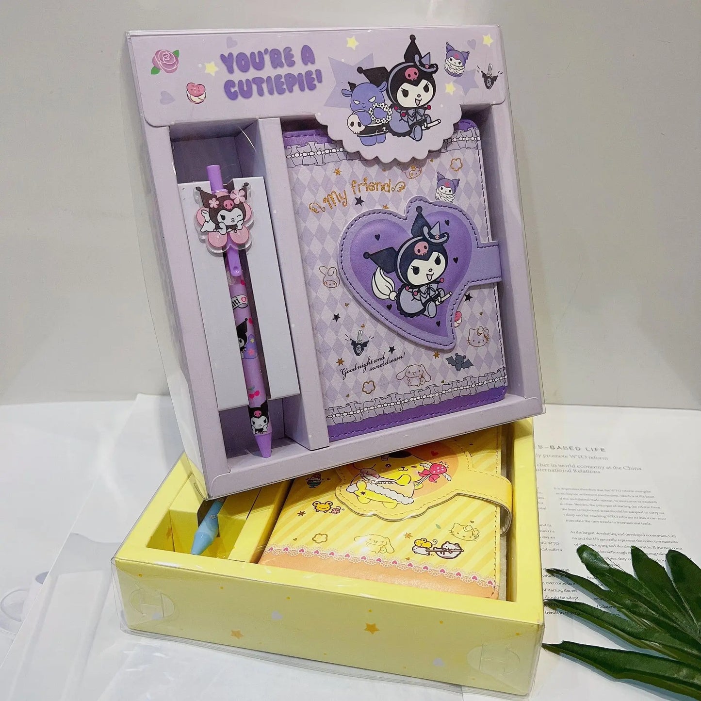 Kawaii Diary & Pen Set