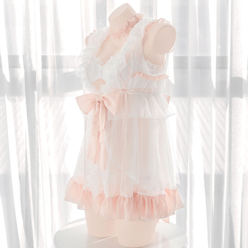 Chiffon Babydoll Dress