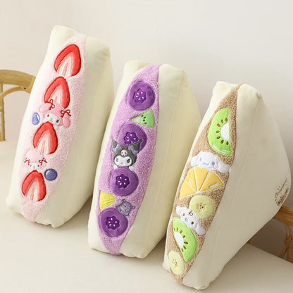 Kawaii Fruit Sandwich Plushies