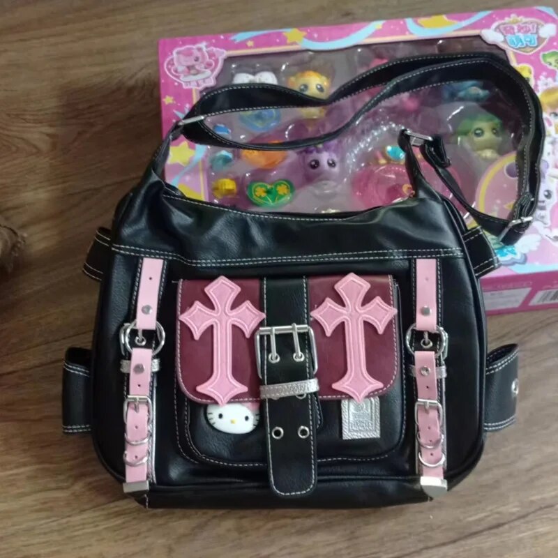 Pastel Goth Y2K Messenger Bag