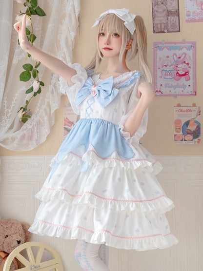 Drippy Polkadot Lolita Dress