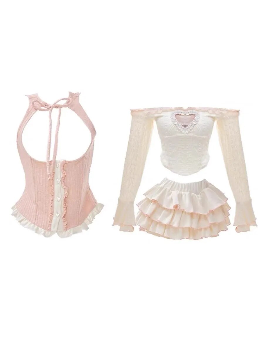 Cinched & Pretty Babydoll Outfit