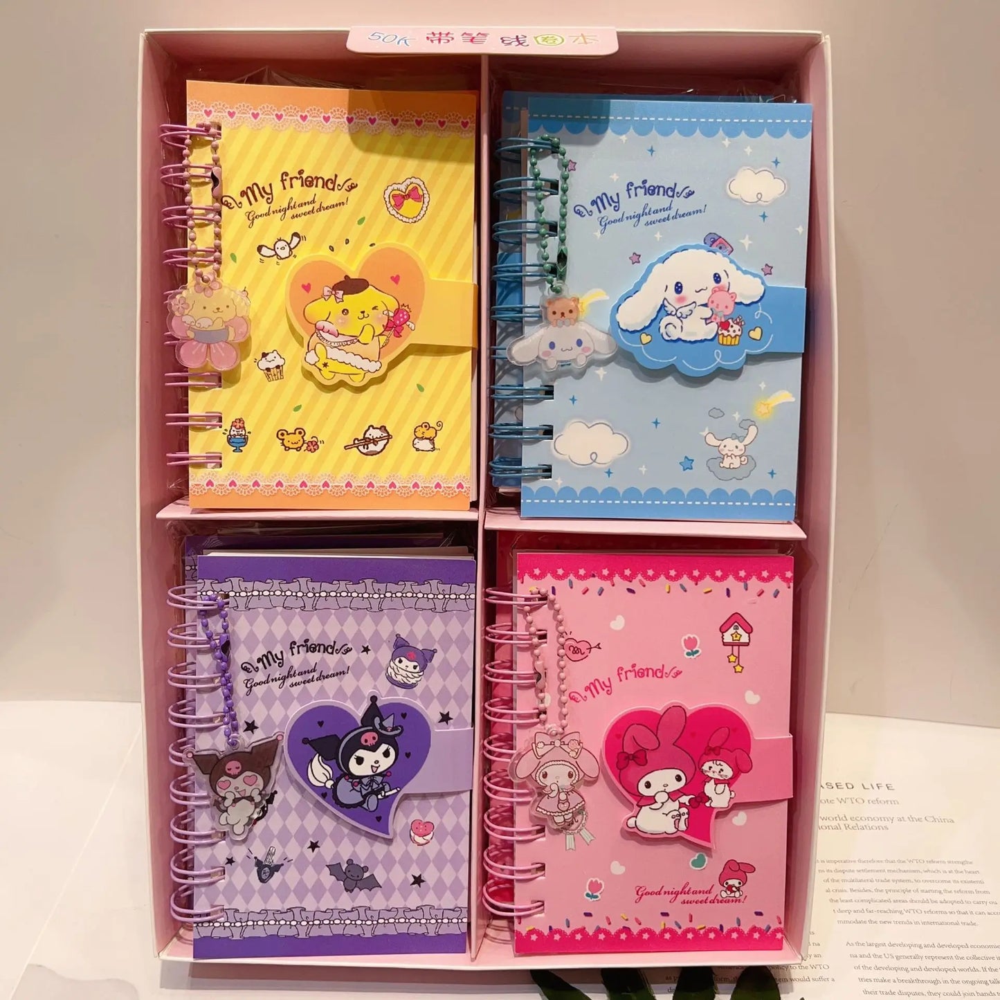 Kawaii Diary & Pen Set