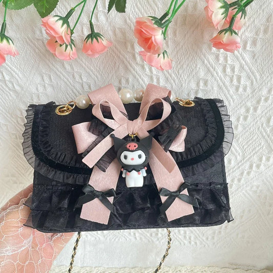 Chiffon & Lace Kawaii Purse