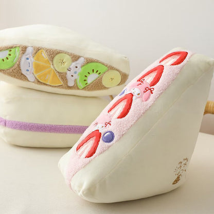 Kawaii Fruit Sandwich Plushies