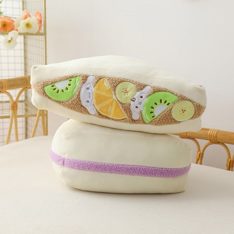 Kawaii Fruit Sandwich Plushies