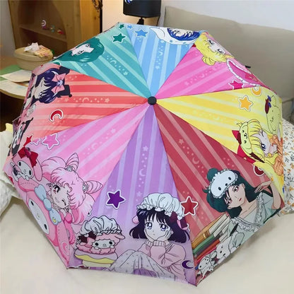 Magical Girl Rainbow Umbrella