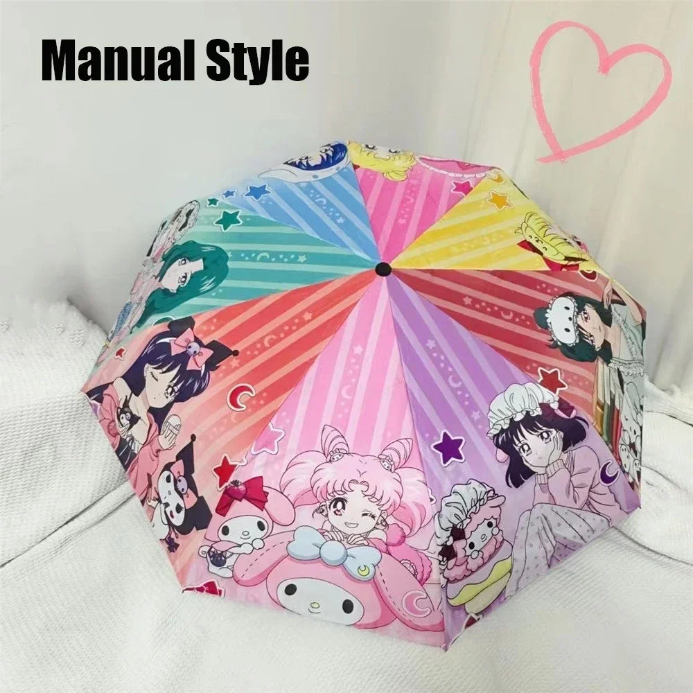 Magical Girl Rainbow Umbrella