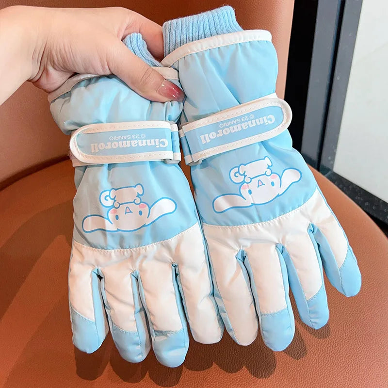 Cozy & Kawaii Character Waterproof Gloves