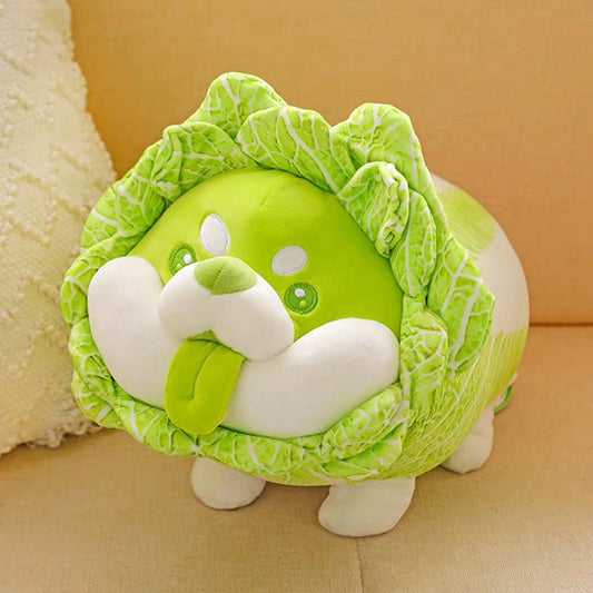 Cabbage Puppy Plushie