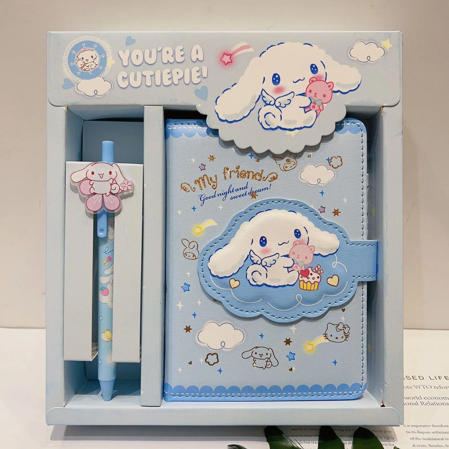 Kawaii Diary & Pen Set