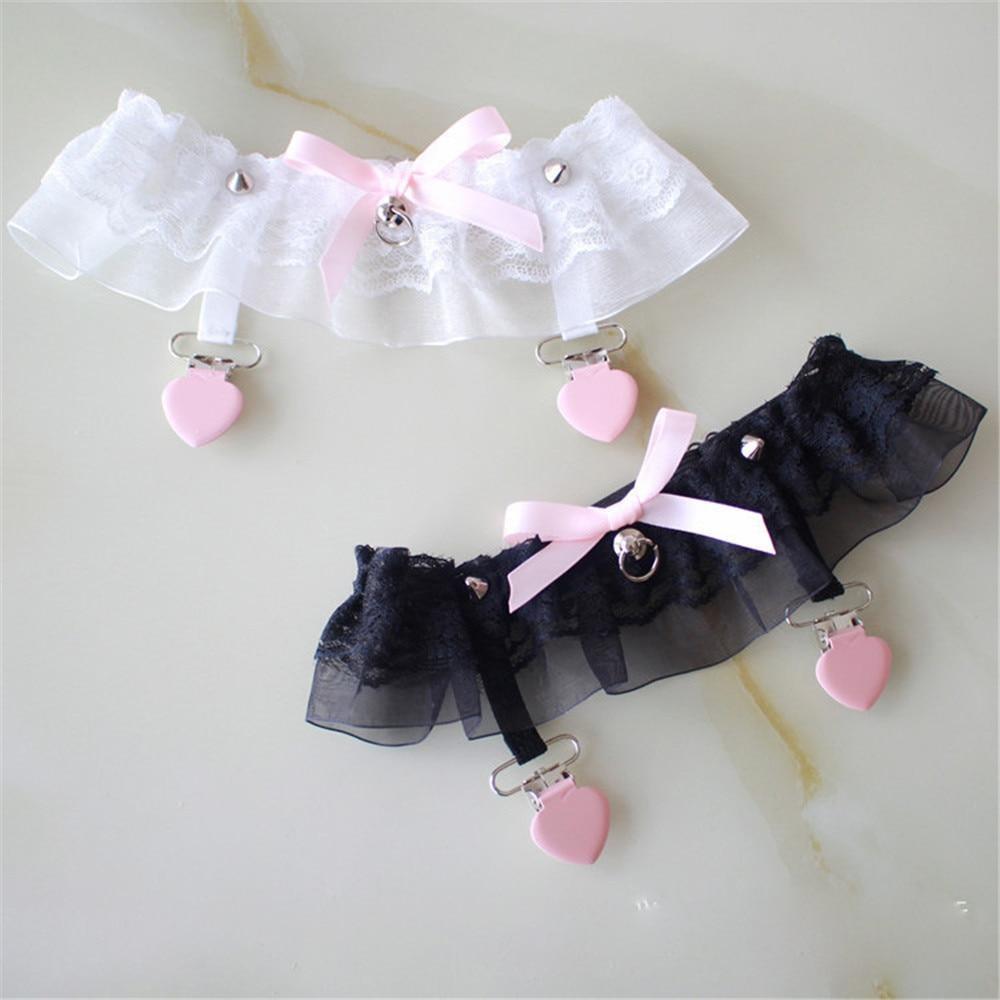 Babydoll Ruffle Garter Belt