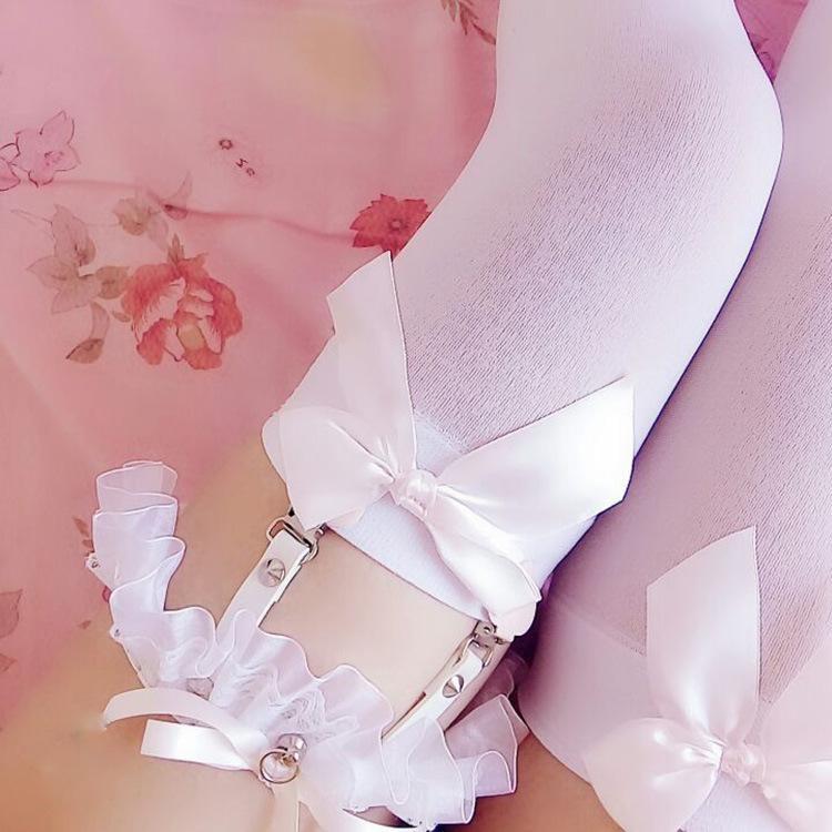 Babydoll Ruffle Garter Belt