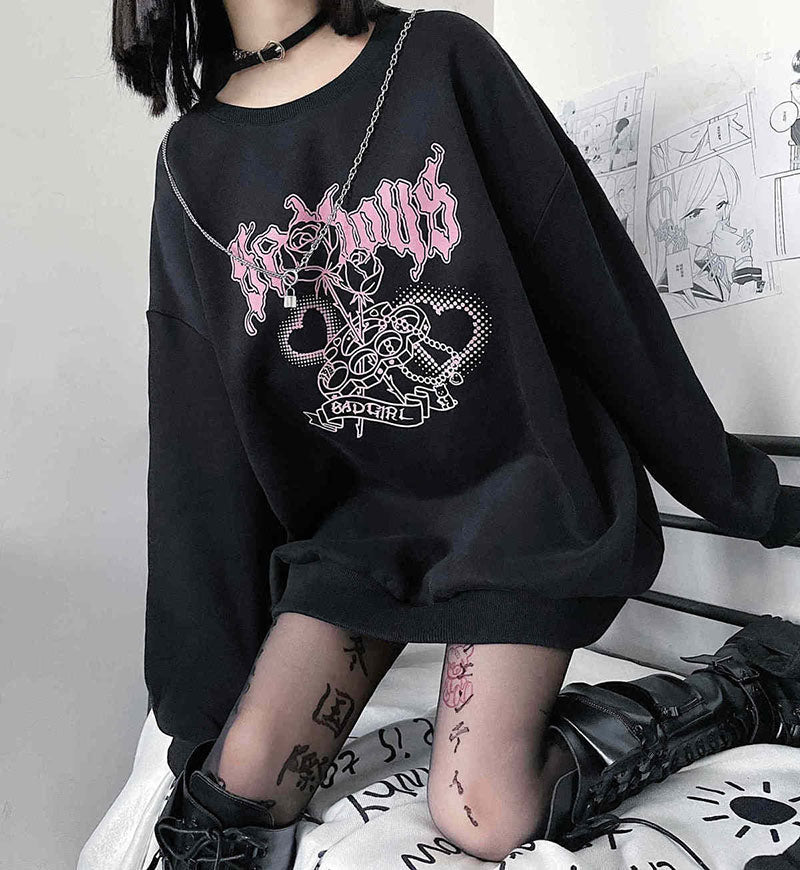 Bad Girl Pastel Goth Sweater