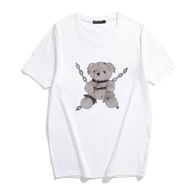 Baddie Chained Bear Tee