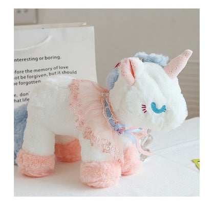 Ballerina Unicorn Plush Handbag