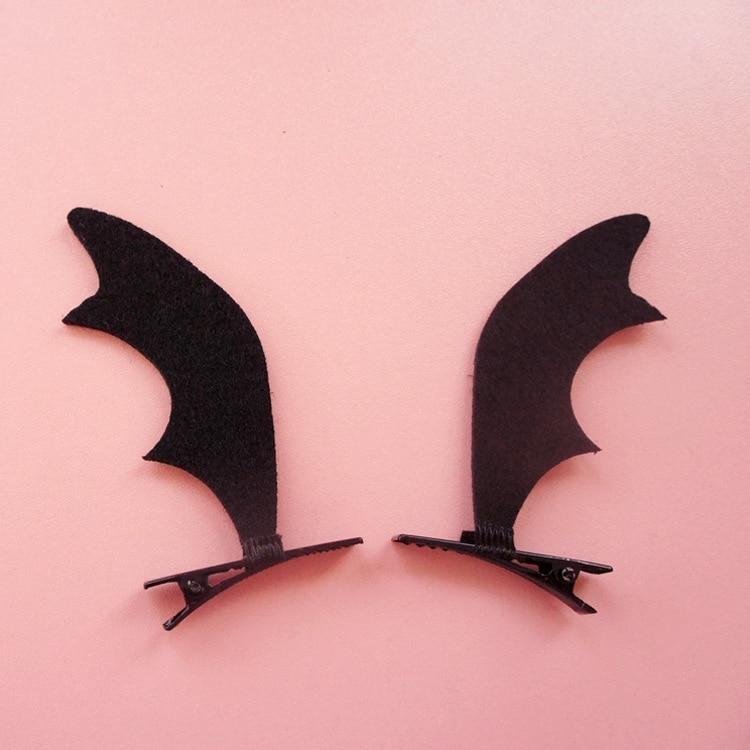 Bat Wing Headband & Clips