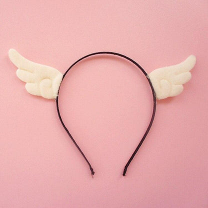 Bat Wing Headband & Clips