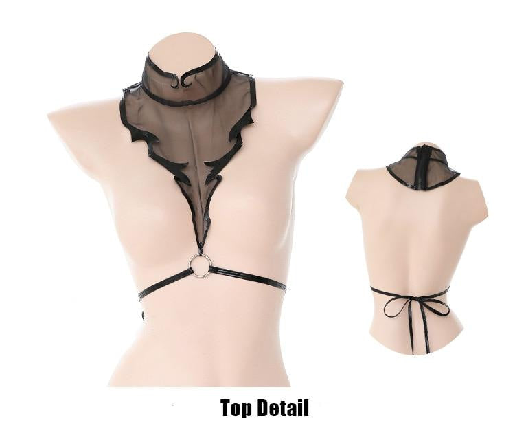 Bat Wing Lingerie Set