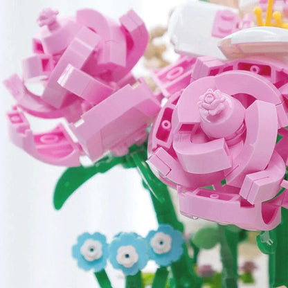 Building Block Basket Bouquet Set