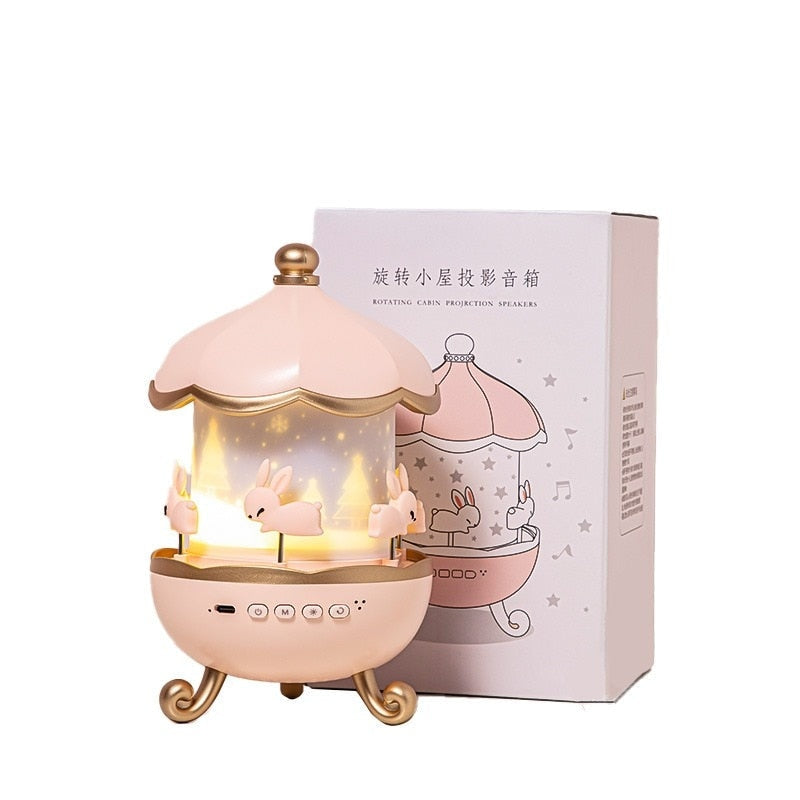 Bunny Carousel Projector Night Light