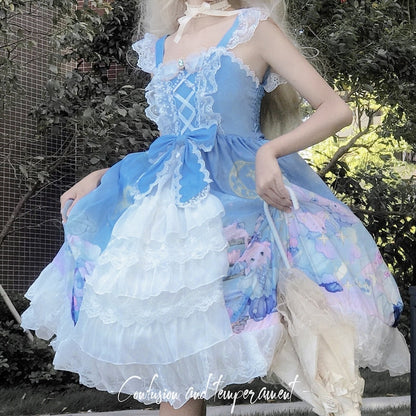 Bunny Star Kingdom Lolita Dress