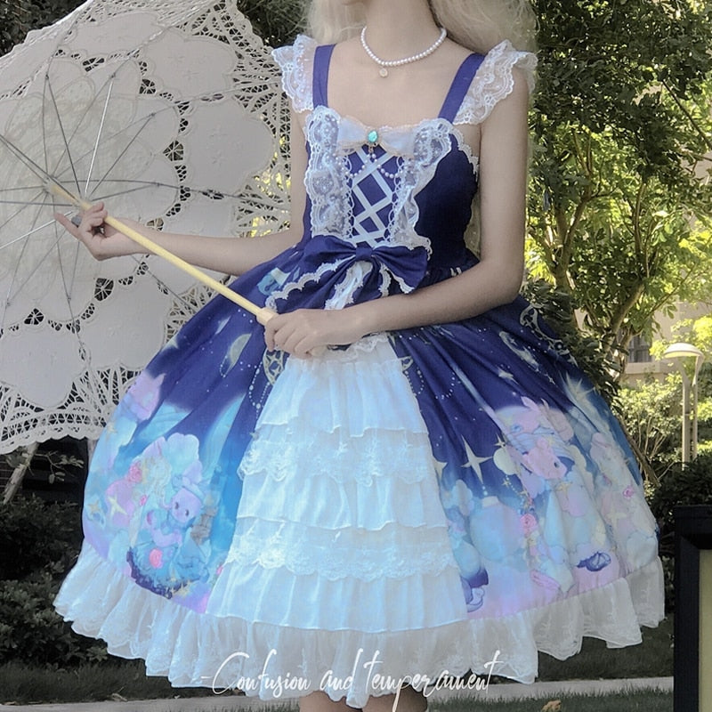 Bunny Star Kingdom Lolita Dress