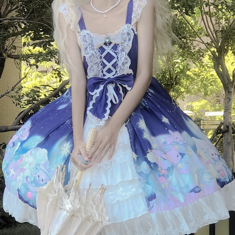 Bunny Star Kingdom Lolita Dress