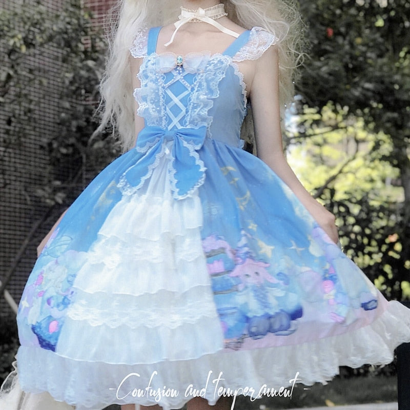 Bunny Star Kingdom Lolita Dress