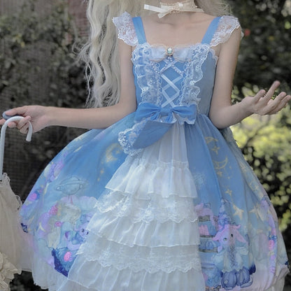 Bunny Star Kingdom Lolita Dress