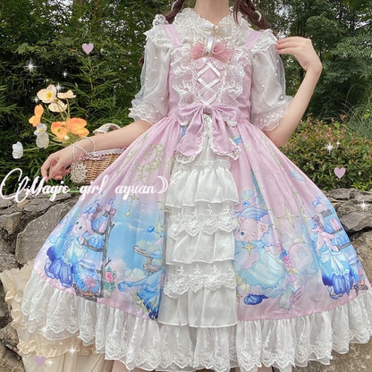 Bunny Star Kingdom Lolita Dress