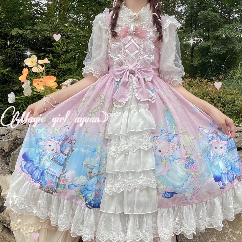 Bunny Star Kingdom Lolita Dress