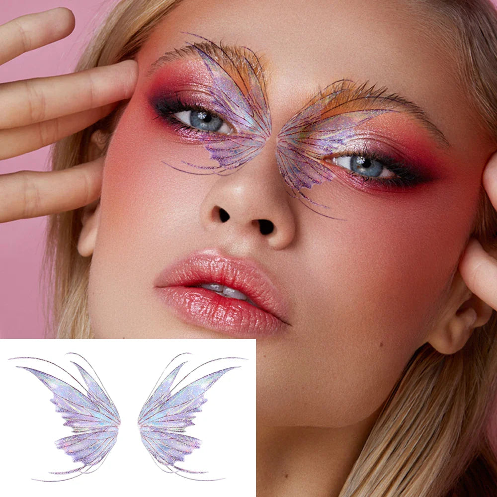 Butterfly Temporary Wing Makeup Tattoos