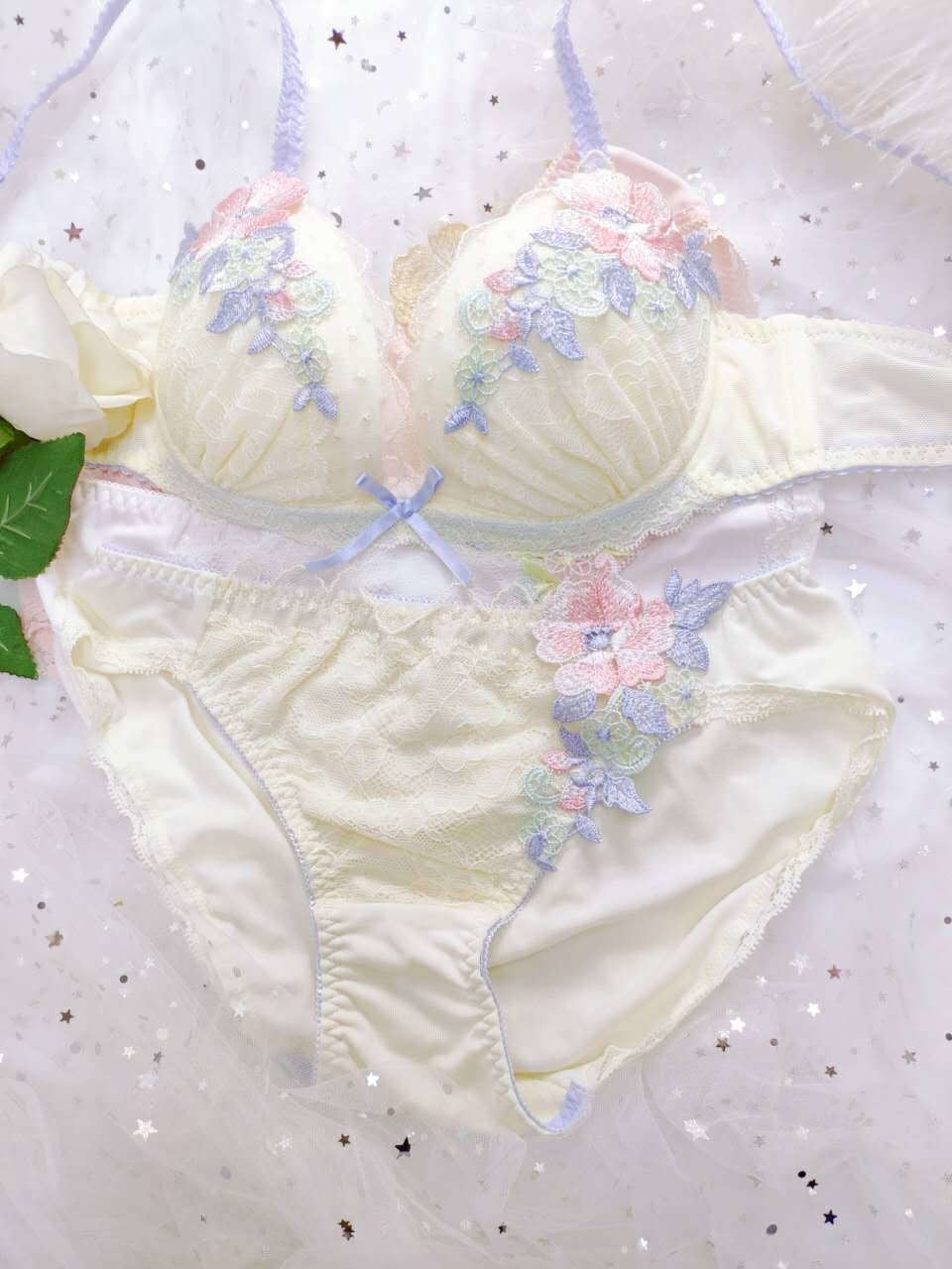 Candy Floral Lingerie Set