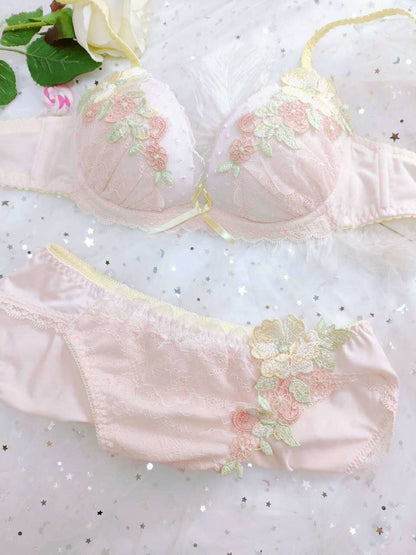 Candy Floral Lingerie Set